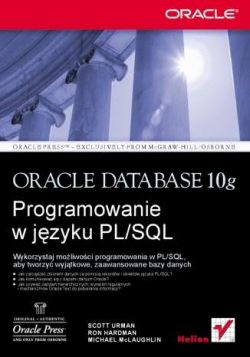 Okadka ksiki - Oracle Database 10g. Programowanie w jzyku PL/SQL