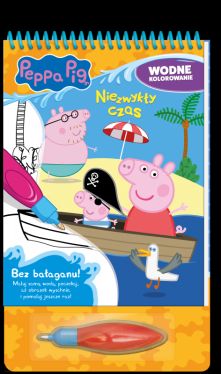 Okadka ksiki - Peppa Pig. Peppa Pig. Wodne kolorowanie. Niezwyky czas