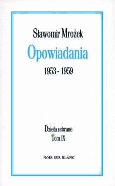 Okadka ksiki - Opowiadania 1953-1959 