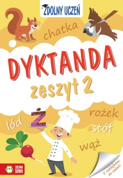 Okadka ksiki - Zdolny ucze. Dyktanda 2