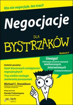 Okadka ksiki - Negocjacje dla bystrzakw. Wydanie II