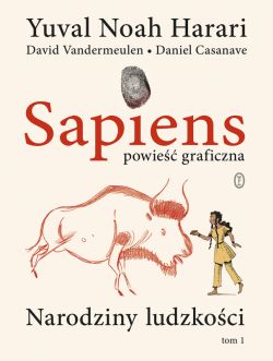 Okadka ksiki - Sapiens. Powie graficzna. Narodziny ludzkoci