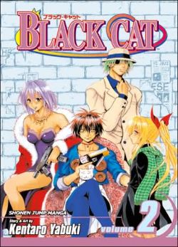 Okadka ksiki - Black Cat. Vol.2.