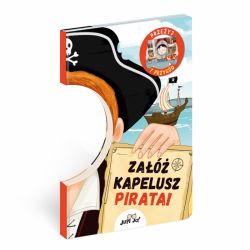 Okadka ksiki - Za kapelusz pirata!. Przeyj 7 przygd