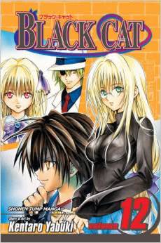 Okadka ksiki - Black Cat. Vol.12.