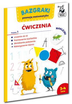 Okadka ksiki - Bazgraki poznaj matematyk. wiczenia. Poziom 1. Kapitan Nauka