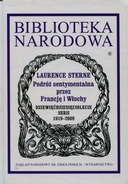 Okadka ksiki - Podr sentymentalna przez Francj i Wochy