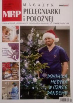 Okadka ksiki - Magazyn pielgniarki i poonej nr 12/grudzie 2021