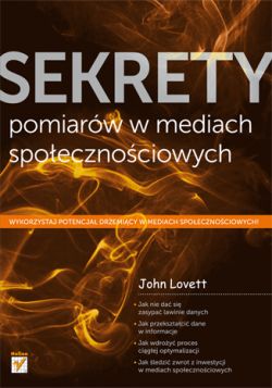 Okadka ksiki - Sekrety pomiarw w mediach spoecznociowych