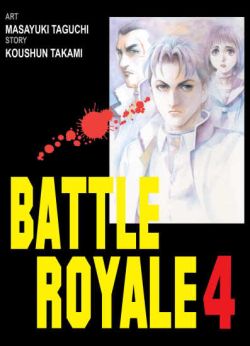 Okadka ksiki - Battle Royale tom 4