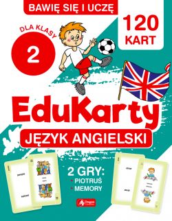 Okadka ksiki - EduKarty. Jzyk angielski dla kl. 2