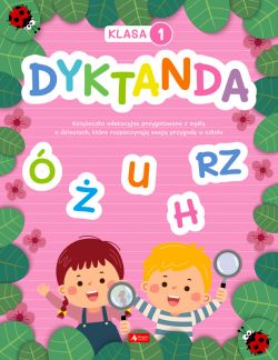 Okadka ksiki - Dyktanda dla klasy 1