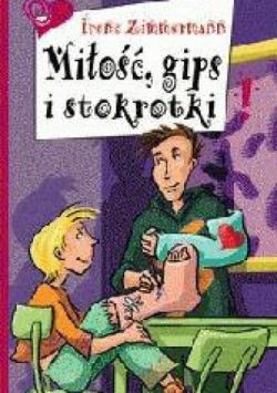 Okadka ksiki - Mio, gips i stokrotki