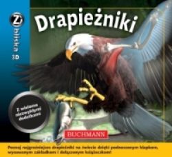 Okadka ksiki - Drapieniki. Z bliska 3D