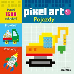 Okadka ksiki - Pixel art. Pojazdy