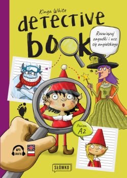 Okadka ksiki - Detective Book. Rozwizuj zagadki i ucz si angielskiego