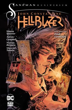 Okadka ksiki - John Constantine, Hellblazer. Znak cierpienia. Tom 1