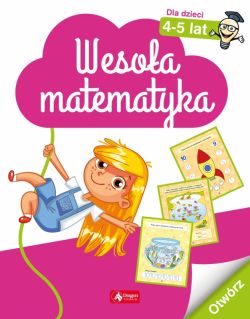 Okadka ksiki - Wesoa matematyka dla dzieci w wieku 4-5 lat