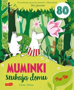 Okadka ksiki - Muminki szukaj domu. Pop-up