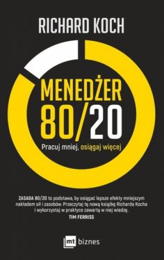 Okadka ksiki - Meneder 80/20. Pracuj mniej, osigaj wicej