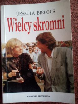 Okadka ksiki - Wielcy skromni