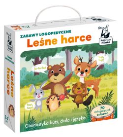 Okadka ksiki - Zabawy logopedyczne. Lene harce