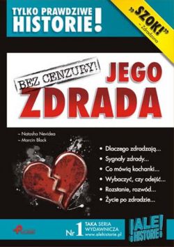 Okadka ksiki - Jego zdrada. Historie prawdziwe