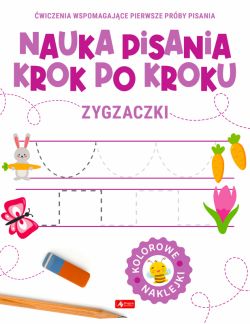 Okadka ksiki - Nauka pisania krok po kroku. Zygzaczki