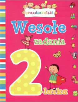 Okadka ksiki - Wesoe zadania 2 latka