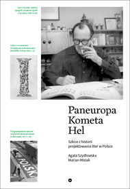 Okadka ksiki - Paneuropa, Kometa, Hel. Szkice z historii projektowania liter w Polsce