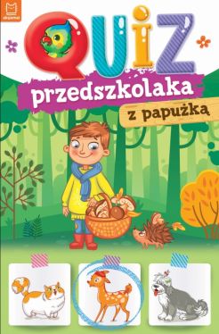 Okadka ksiki - Quiz przedszkolaka z papuk