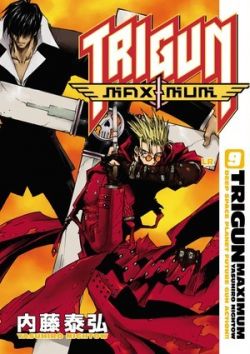 Okadka ksiki - Trigun Maximum tom 9