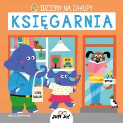 Okadka ksiki - Idziemy na zakupy. Ksigarnia