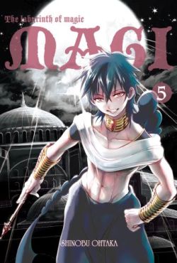 Okadka ksiki - MAGI: LABYRINTH OF MAGIC: TOM 5