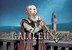 Okadka ksiki - Galileusz. Posaniec gwiazd