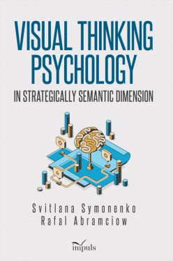 Okadka ksiki - Visual thinking psychology in strategically semantic dimension