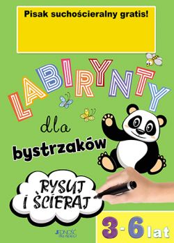 Okadka ksiki - Labirynty dla bystrzakw 3-6 lat