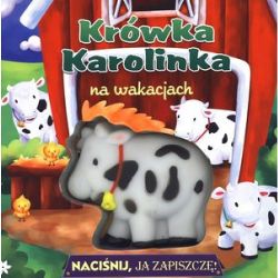 Okadka ksiki - Krwka Karolinka na wakacjach 