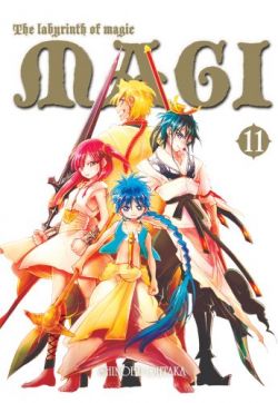 Okadka ksiki - MAGI: LABYRINTH OF MAGIC: TOM 11