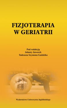 Okadka ksiki - Fizjoterapia w geriatrii