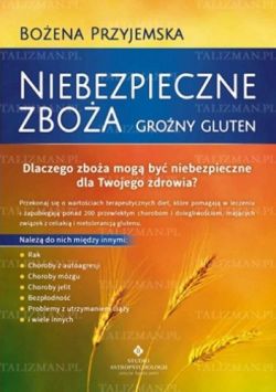 Okadka ksiki - Niebezpieczne zboa. Grony gluten