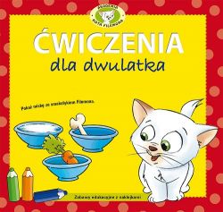 Okadka ksiki - Akademia Kota Filemona. wiczenia dla dwulatka