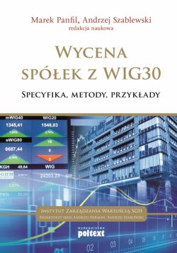 Okadka ksiki - Wycena spek z WIG30. Specyfika, metody, przykady