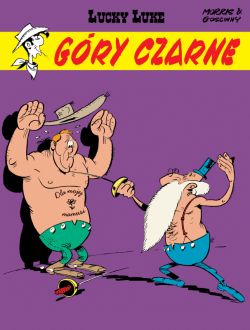 Okadka ksiki - Lucky Luke. Gry Czarne. Tom 21