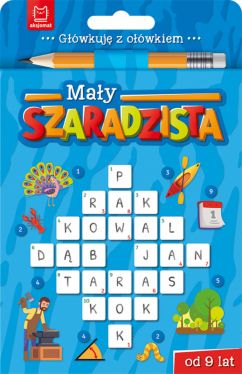 Okadka ksiki - May szaradzista od 9 lat. Ksieczka niebieska