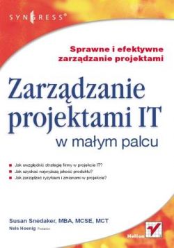 Okadka ksiki - Zarzdzanie projektami IT w maym palcu