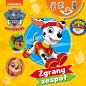 Okadka ksiki - Psi Patrol. Opowiadania z naklejkami. Zgrany zesp