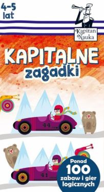 Okadka ksiki - Kapitalne zagadki (4-5 lat)