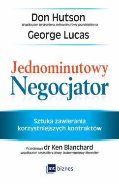 Okadka ksiki - Jednominutowy Negocjator. Sztuka zawierania korzystniejszych kontraktw