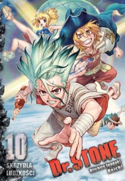 Okadka ksiki - DR. STONE: TOM 10